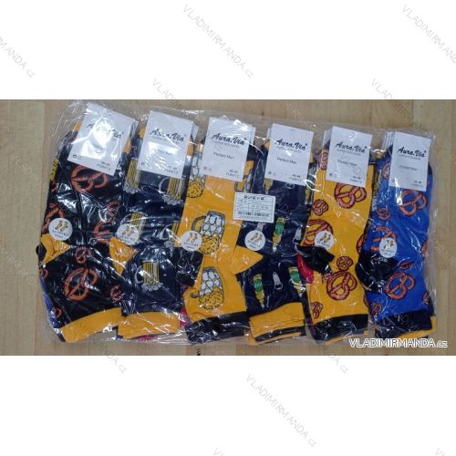 Socks cotton cheerful beer men's (39-42, 43-46) AURA.VIA AURA22FC8912