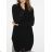Summer long sleeve flowered women's dress (UNI S / L) ITALIAN FASHION IMK20150