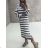 Summer long sleeve flowered women's dress (UNI S / L) ITALIAN FASHION IMK20150