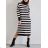 Summer long sleeve flowered women's dress (UNI S / L) ITALIAN FASHION IMK20150
