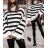 Women's Warm Knitted Turtleneck Long Sleeve Sweater (S/M/L ONE SIZE) ITALIAN FASHION IMWL22007