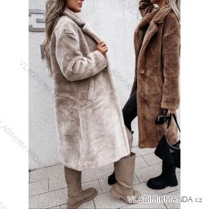 Women's Long Sleeve Teddy Coat (SL) ITALIAN FASHION IMWL22037