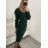Summer long sleeve flowered women's dress (UNI S / L) ITALIAN FASHION IMK20150