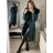 Kabát zimní dámský (S-2XL) POLSKÁ MÓDA HKW22D180759 Emerald M