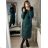 Kabát zimní dámský (S-2XL) POLSKÁ MÓDA HKW22D180759 Emerald M