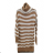 Women's Elegant Long Sleeve Dress (S/M ONE SIZE) ITALIAN FASHION IMPLI2220433lurex