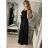 Women's long prom elegant strapless dress (S/M ONE SIZE) ITALIAN FASHION IMPBB22O5728/DR brown