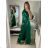Šaty plesové dlouhé elegantní bez rukávu dámské (S/M ONE SIZE) ITALSKÁ MÓDA IMPBB22B22876 S/M Wine