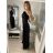 Šaty plesové dlouhé elegantní bez rukávu dámské (S/M ONE SIZE) ITALSKÁ MÓDA IMPBB22B22876 S/M Wine