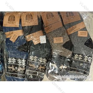 Men's warm alpaca socks (43-47) LOOKEN LOK22W9141