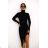 Women's Long Summer Short Sleeve Dress (S / M ONE SIZE) ITALIAN FASHION IMWC222525