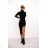 Women's Long Summer Short Sleeve Dress (S / M ONE SIZE) ITALIAN FASHION IMWC222525