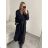 Kabát flaušový dámský (S/M ONE SIZE) ITALSKá MóDA IM322466