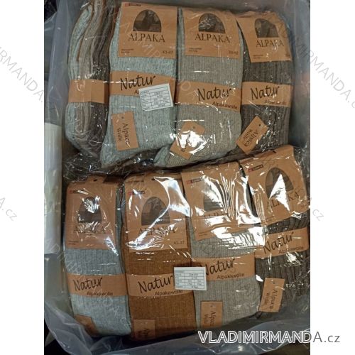Men's warm alpaca socks (43-47) LOOKEN LOK22W9141