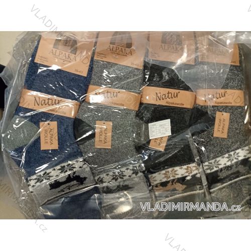 Men's warm alpaca socks (43-47) LOOKEN LOK22W9141