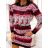 Summer long sleeve flowered women's dress (UNI S / L) ITALIAN FASHION IMK20150