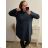 Women's Warm Long Sleeve Dress (L / XL ONE SIZE) ITALIAN FASHION IM421MIA