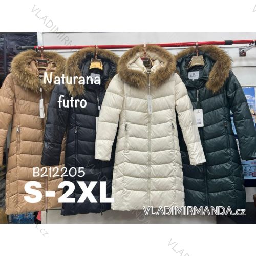 Bunda podzimní s kapucí dámská (S-2XL) ITALSKÁ MÓDA PMWB22B211832A