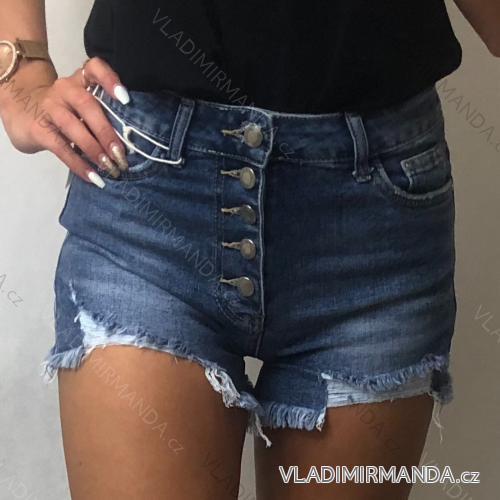 Women's short denim shorts (XS-XL) M.SARA MSR21G3780-2