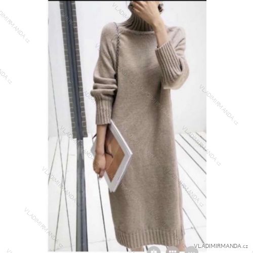 Summer long sleeve flowered women's dress (UNI S / L) ITALIAN FASHION IMK20150