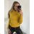 Women's Long Sleeve Sweater (S / M ONE SIZE) ITALIAN FASHION IMM219072 red S/M