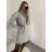 Dress with 3/4-sleeve ladies pocket (uni sl) ITALIAN Fashion IM3181746