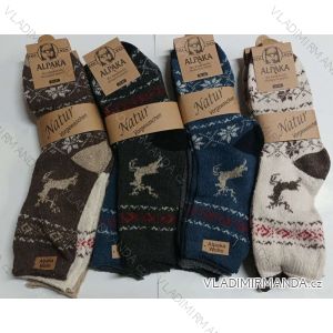 Ponožky teplé alpaka pánské (35-38,39-42) ALPAKA-W103