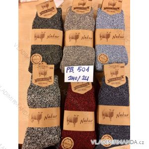 Women's warm wool socks (35-42) AMZF AMZF22PB501