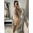 Women's Fluffy Long Sleeve Coat (S/M ONE SIZE) ITALIAN FASHION IMM22MS80586