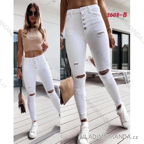 Jeans pants women (xs-xl) HELLO MISS MA520555 S white