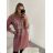 Women's Plus Size Velvet Warm Long Sleeve Dress (L/XL/2XL ONE SIZE) ITALIAN FASHION IM322651