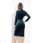 Women's Elegant Long Sleeve Dress (S/M ONE SIZE) ITALIAN FASHION IMPLI2220433lurex