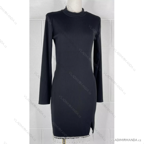 Šaty plesové dlouhé elegantní bez rukávu dámské (S/M ONE SIZE) ITALSKÁ MÓDA IMPBB22B22876