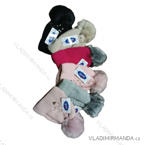 Girls' winter warm cap (2-5 years) POLAND PRODUCTION  PV322191