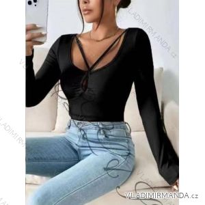 Women's Long Sleeve T-Shirt (S/M ONE SIZE) ITALIAN FASHION IMWDD223937