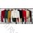 Women's Long Sleeve Crop Top (S/M ONE SIZE) ITALIAN FASHION IMWDD223939