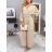 Women's Long Elegant Long Sleeve Jumpsuit (S/M ONE SIZE) ITALIAN FASHION IMWDD223953