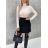 Women's Long Sleeve Sweater (S / M ONE SIZE) ITALIAN FASHION IMWA216590