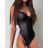 Women's Elegant Strapless Bodysuit (S/M ONE SIZE) ITALIAN FASHION IMWE223981