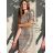 Sexy mini strapless dress for women (S / M ONE SIZE) ITALIAN FASHION IMM22922