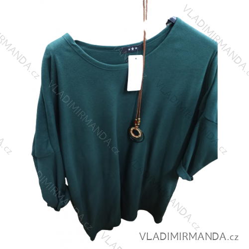 Hoodie Velvet Hooded Long Sleeve Women's Plus Size Dress (L/XL/2XL ONE SIZE) ITALIAN FASHION IM4221269