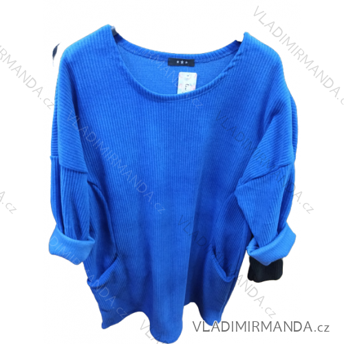 Hoodie Velvet Hooded Long Sleeve Women's Plus Size Dress (L/XL/2XL ONE SIZE) ITALIAN FASHION IM4221269