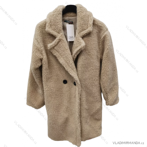 Women's Autumn Long Sleeve Coat (S/M ONE SIZE) ITALIAN FASHION IMPLM22818000019