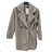 Women's Autumn Long Sleeve Coat (S/M ONE SIZE) ITALIAN FASHION IMPLM22818000019