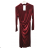 Women's Elegant Long Sleeve Dress (S/M ONE SIZE) ITALIAN FASHION IMPLI2220433lurex