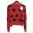 Women's Stand Collar Long Sleeve Knitted Sweater (S/M ONE SIZE) ITALIAN FASHION IMPLI228596