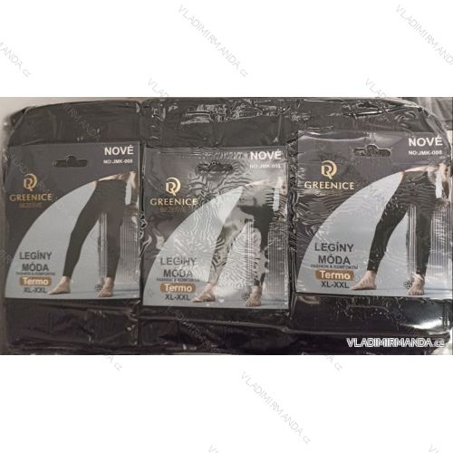 Women's seamless warm thermo high waist leggings (L/XL,XL/2XL) GREENICE GRE22JMK-008