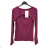 Women's Stand Collar Long Sleeve Knitted Sweater (S/M ONE SIZE) ITALIAN FASHION IMPLI228596