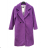 Women's Autumn Long Sleeve Coat (S/M ONE SIZE) ITALIAN FASHION IMPLM22818000019