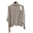 Women's Stand Collar Long Sleeve Knitted Sweater (S/M ONE SIZE) ITALIAN FASHION IMPLI228596